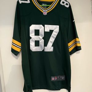 Jordy Nelson Jersey Stitched 87 size small medium Green Bay Packers